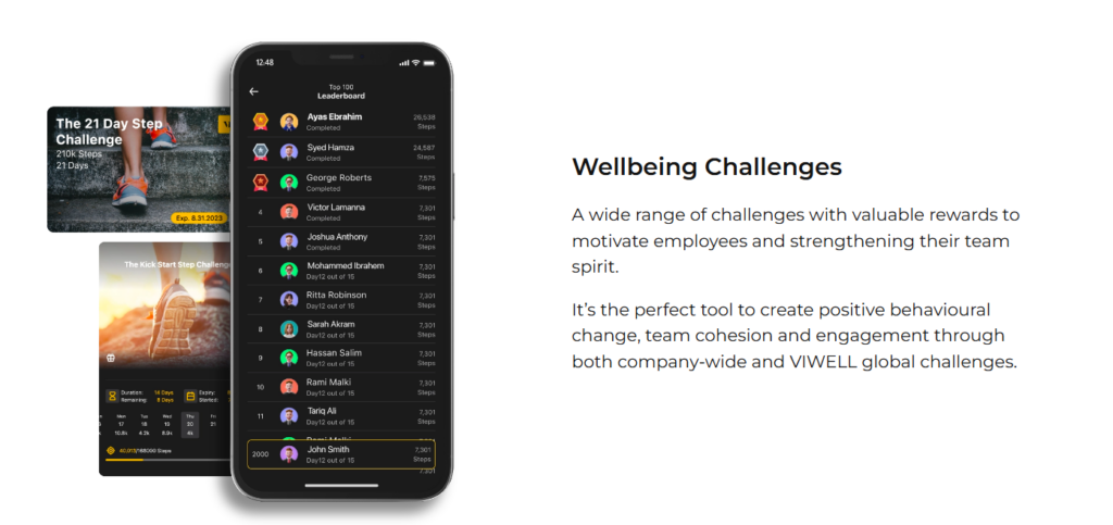 VIWELL Step Challenge - Wellbeing 